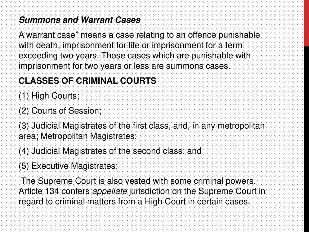 Chapter 21 criminal procedure code ppt download