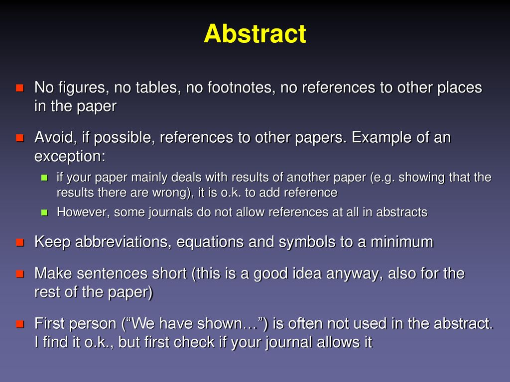 How To Write A Scientific Paper Ppt Download