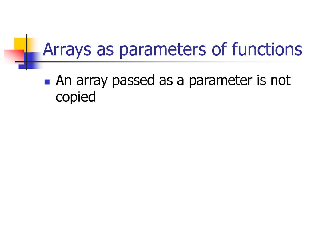ARRAYS ppt download