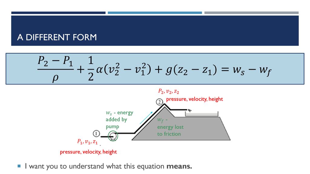 8 Fluid Flow Mechanical Energy Equation Ppt Download