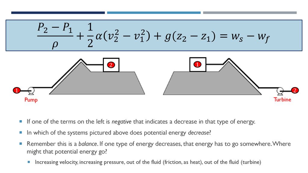 8 Fluid Flow Mechanical Energy Equation Ppt Download