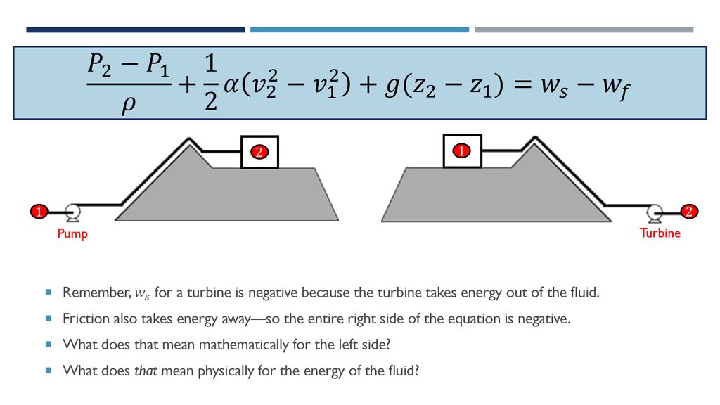 8 Fluid Flow Mechanical Energy Equation Ppt Download