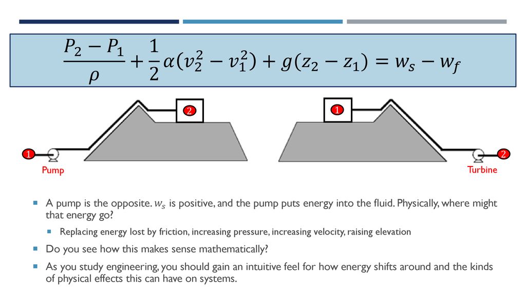 8 Fluid Flow Mechanical Energy Equation Ppt Download