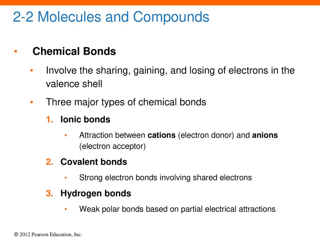 2 The Chemical Level of Organization. - ppt download