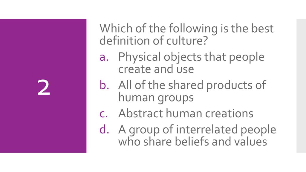 Unit 2 Review Culture Ppt Download