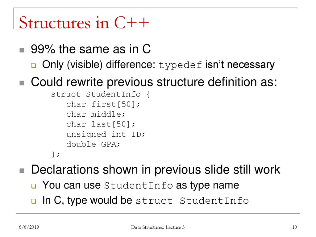 EECE.3220 Data Structures Instructor: Dr. Michael Geiger Spring ppt ...