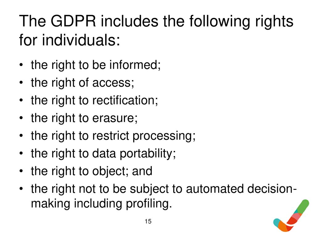 Gdpr session ppt download