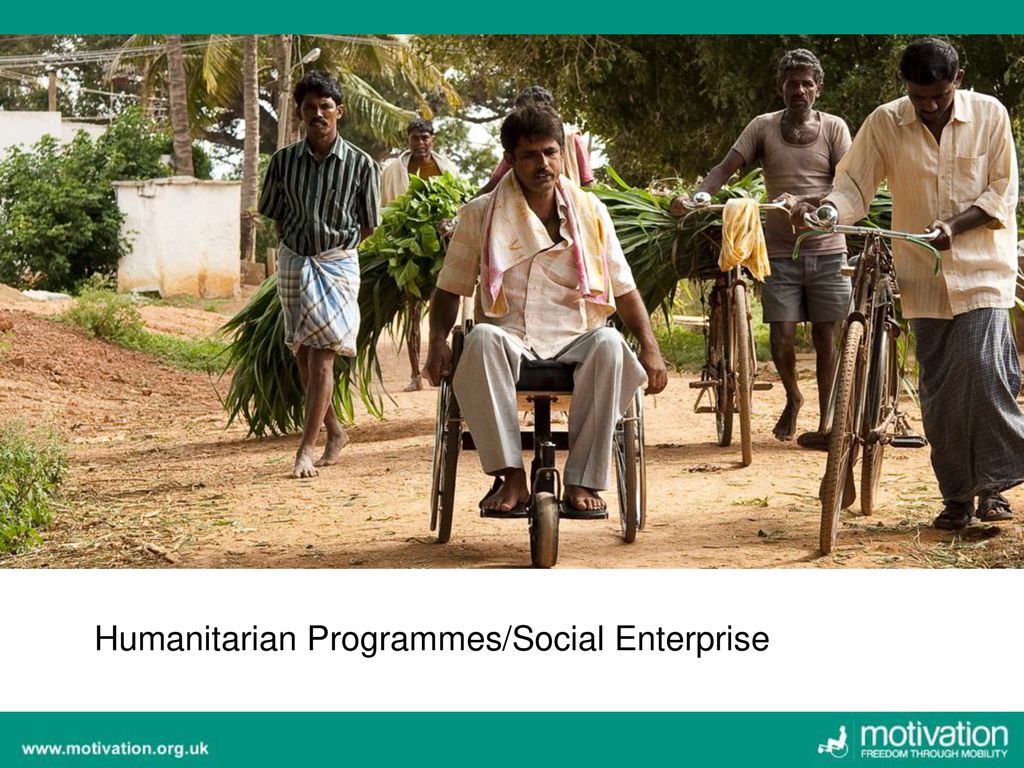 Humanitarian Programmes/Social Enterprise