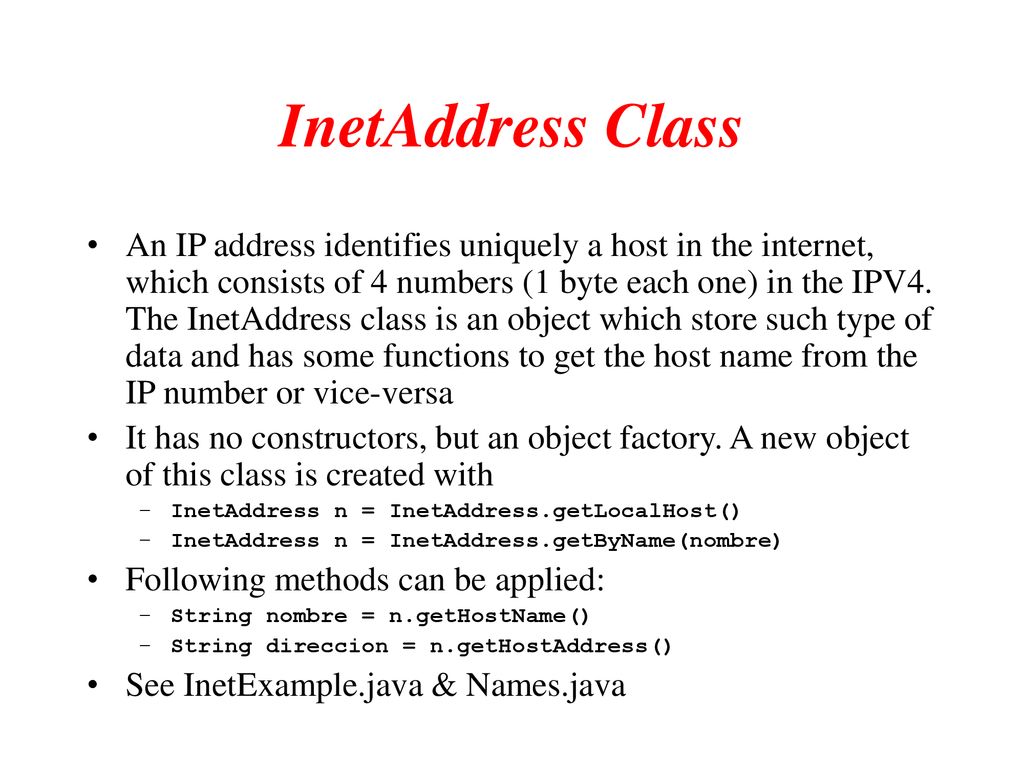 Programming TCP Clients - ppt download