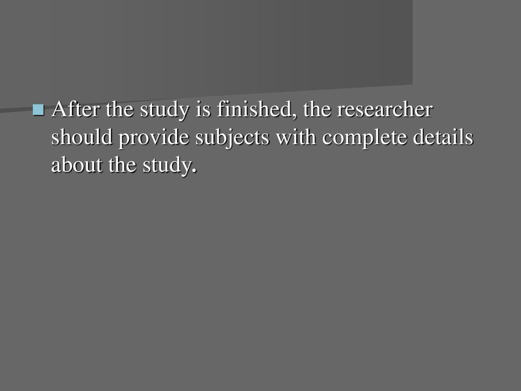 Pdf Things That The Researcher Should Consider While Deciding On
