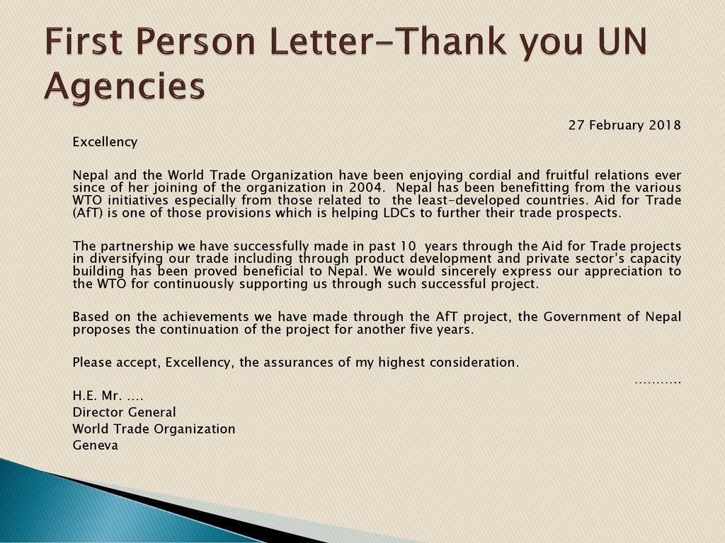 Diplomatic/Official Correspondence - ppt download