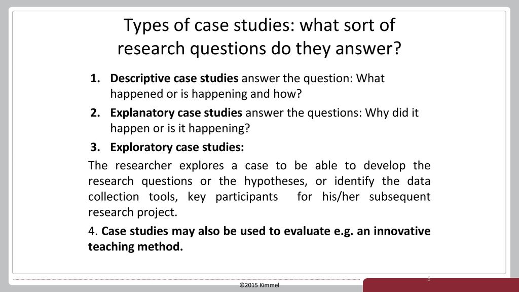 Unit 11 Case Studies What Is A Case Study Ppt Download
