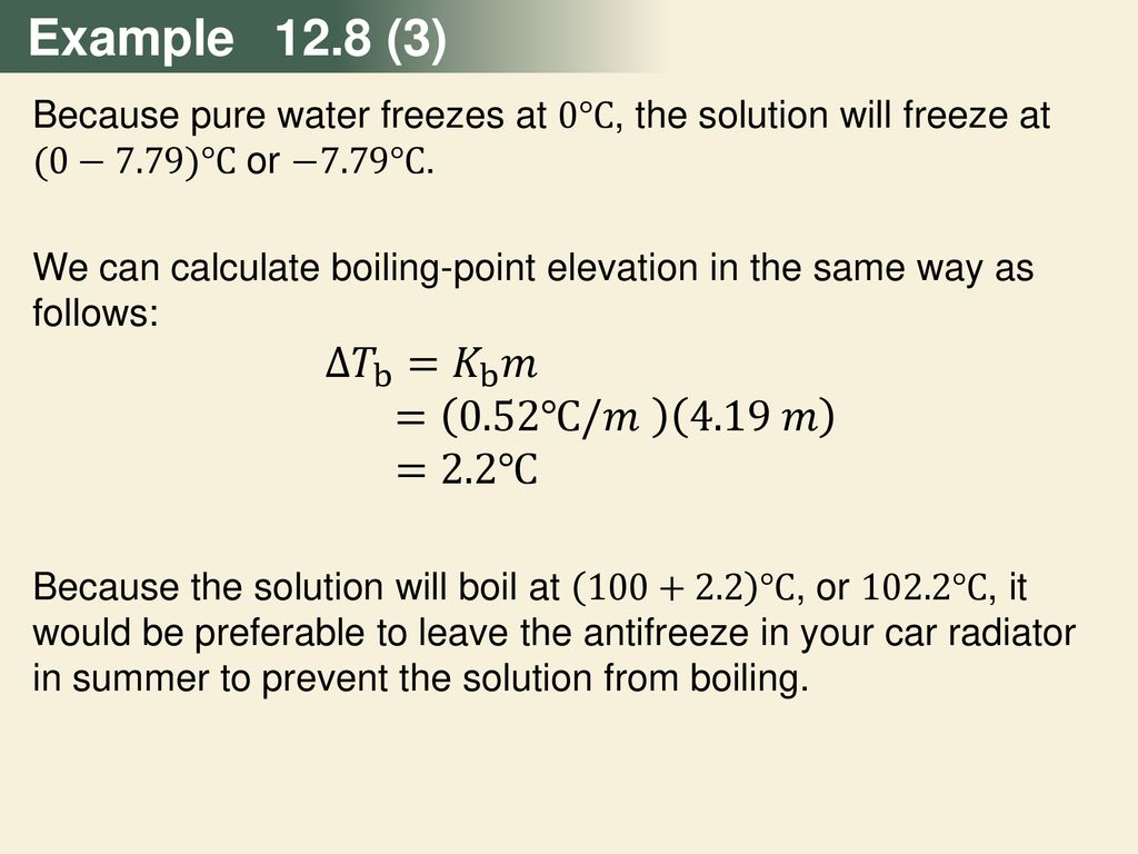 Physical Properties Of Solutions Ppt Download