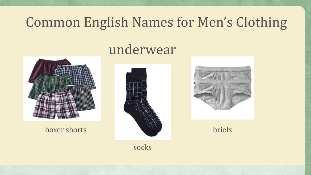 Clothes What men and women wear. - ppt download
