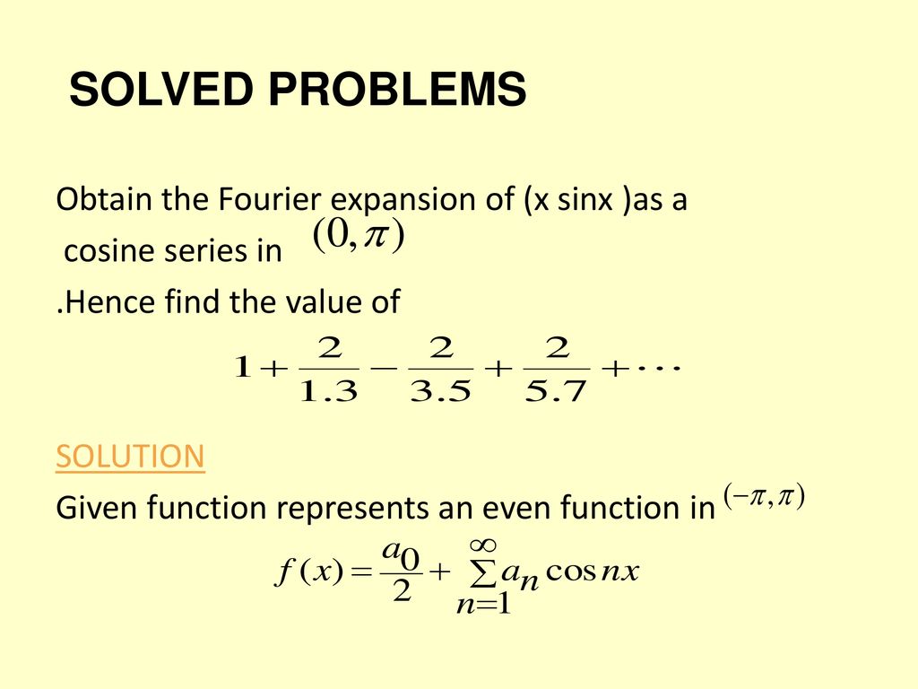 Fourier Series