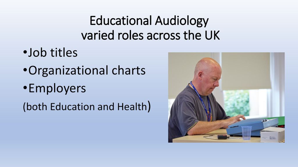 Educational Audiology varied roles across the UK