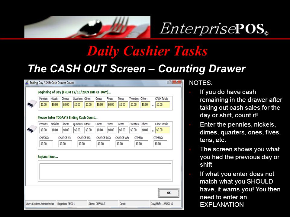 Enterprisepos C Special Training Request Point Of Sale Training Course Ppt Download