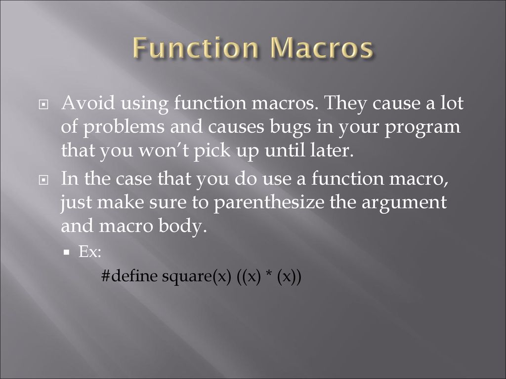 C Structures and Commands - ppt download