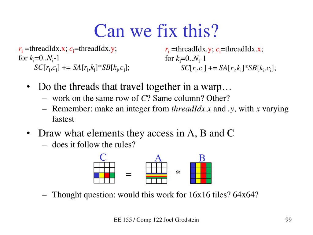 Ee 155 Comp 122 Parallel Computing Ppt Download
