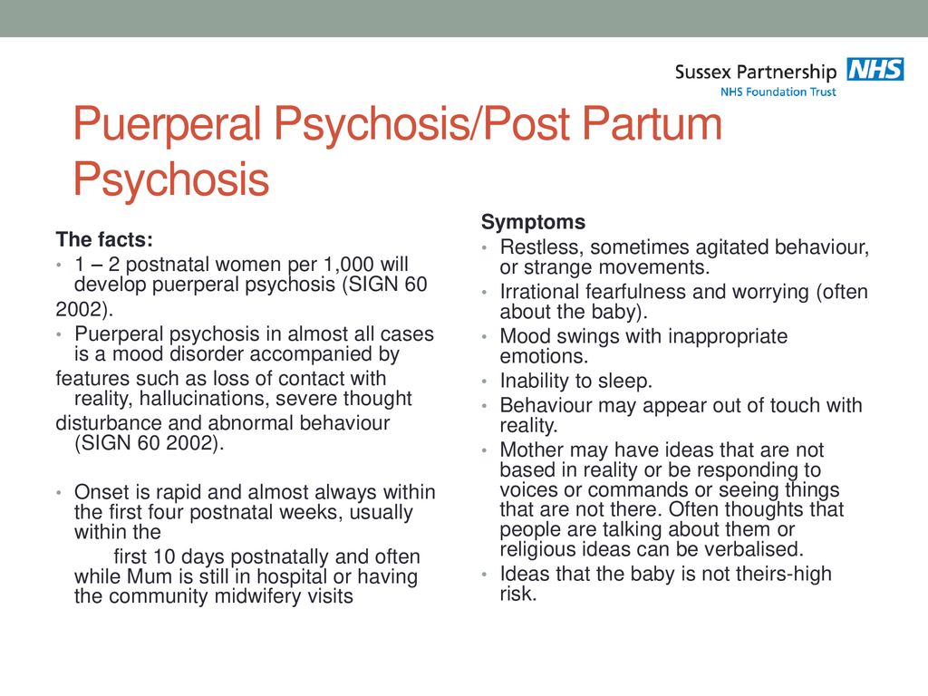 The Specialist Perinatal Mental Health Service - Ppt Download