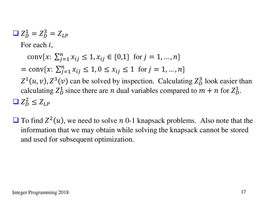 4 4 Geometry And Solution Of Lagrangean Duals Ppt Download