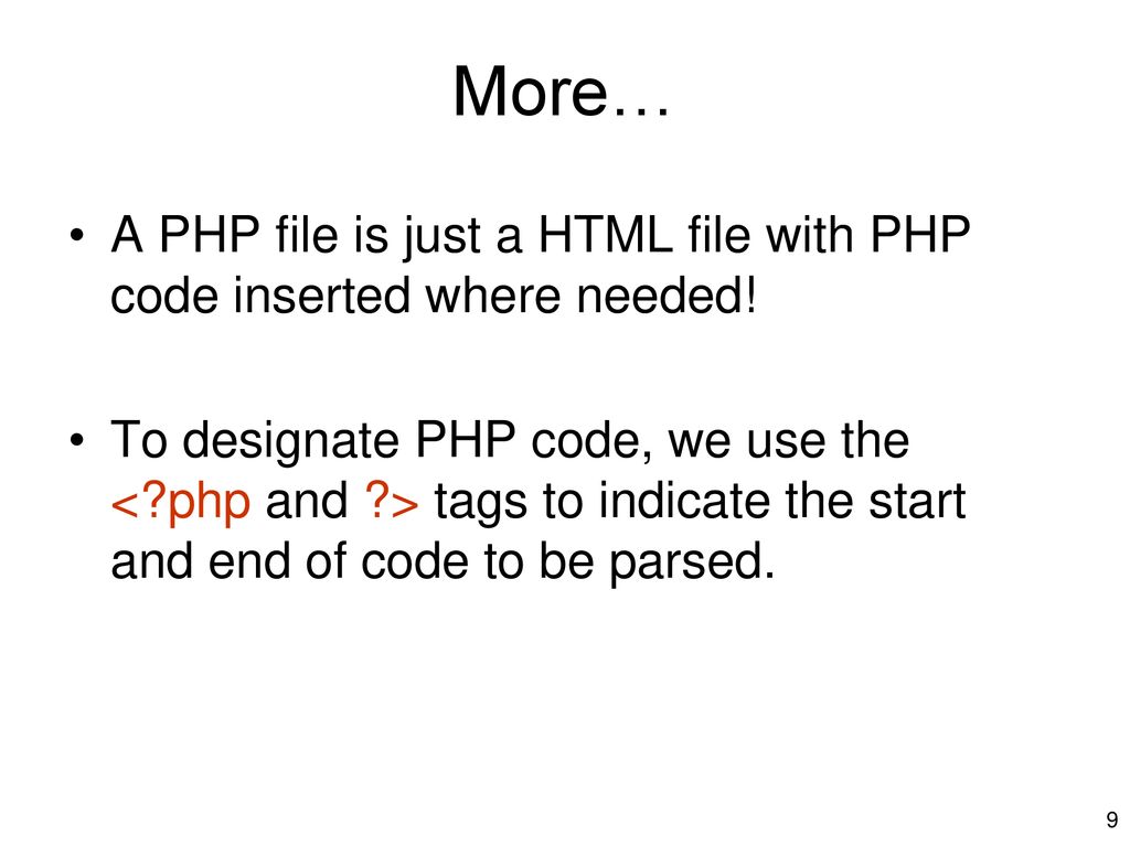Introduction to PHP. - ppt download