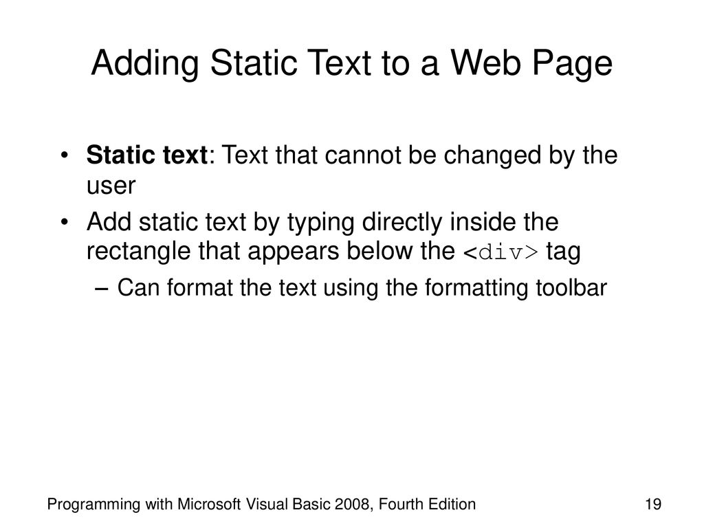 Programming with Microsoft Visual Basic 2008 Fourth Edition - ppt download