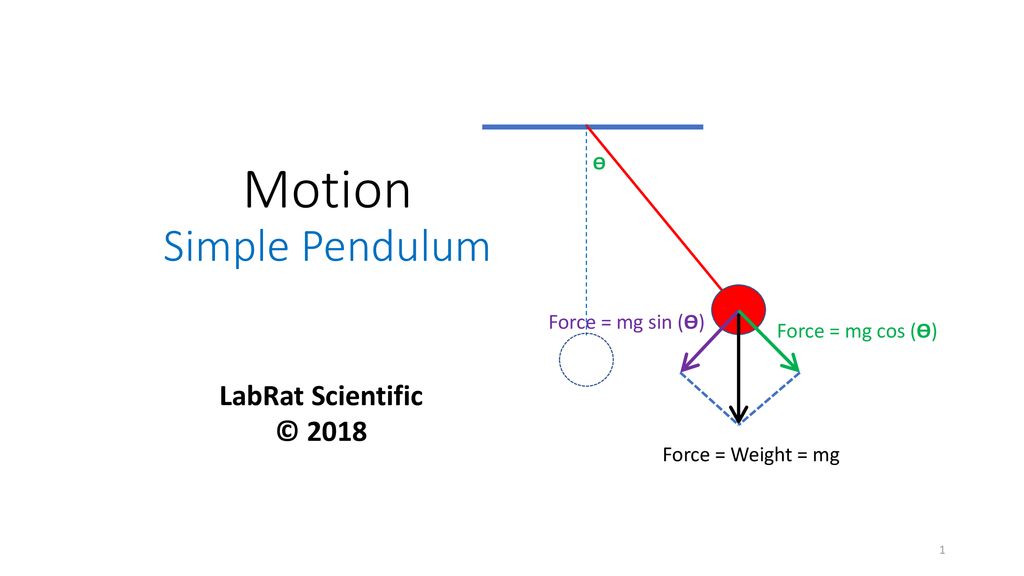 Motion Simple Pendulum