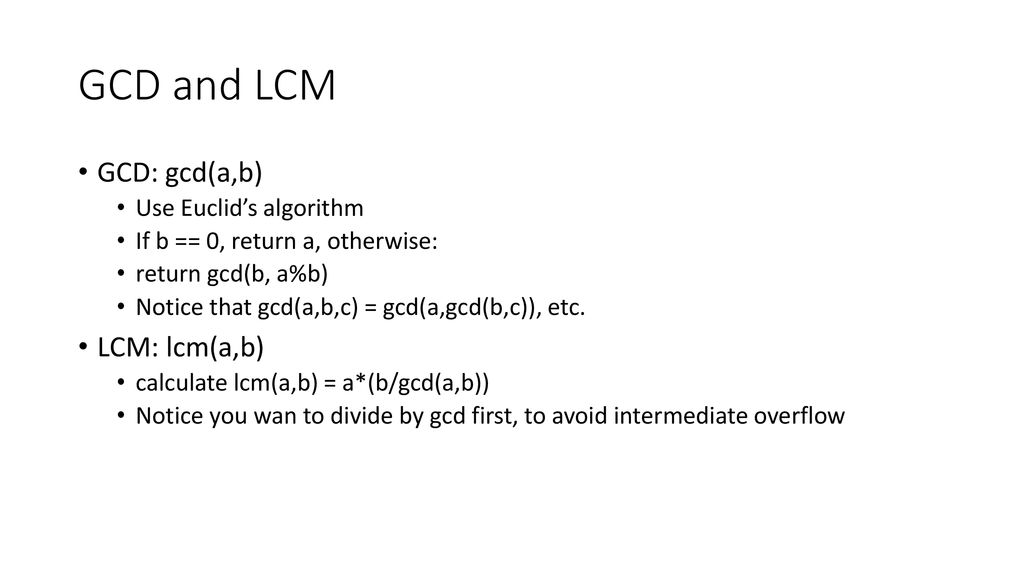 More Mathematical Techniques - ppt download