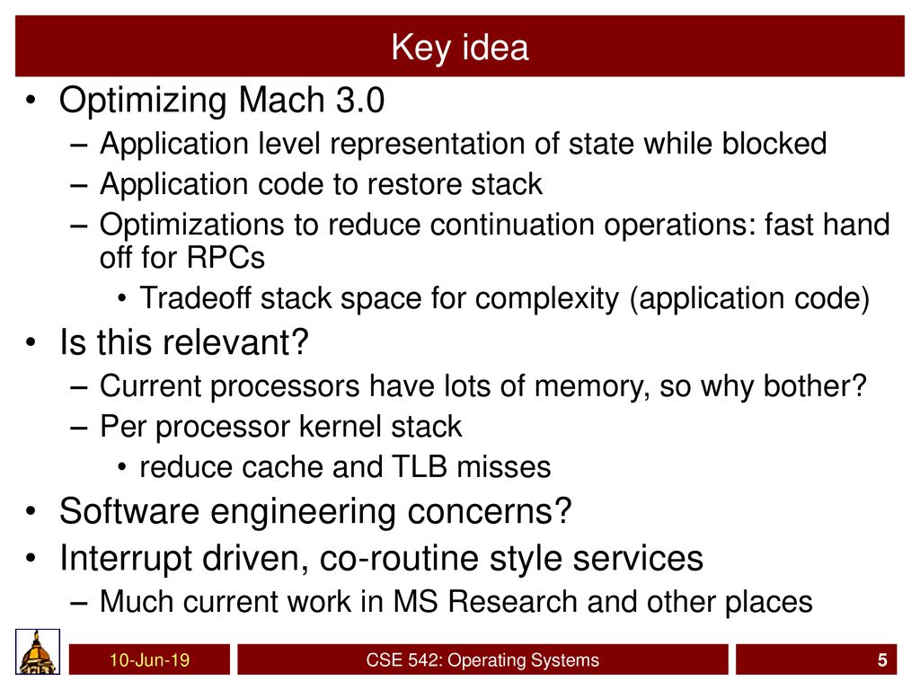CSE 542: Operating Systems - ppt download
