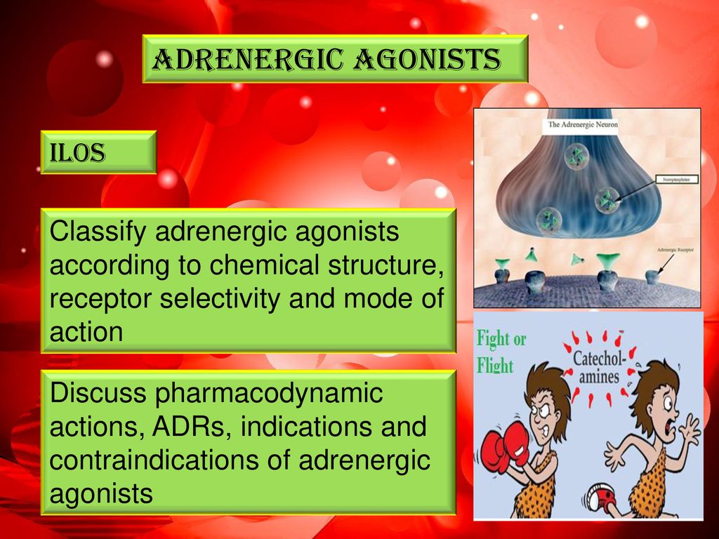Adrenergic agonists ILOS