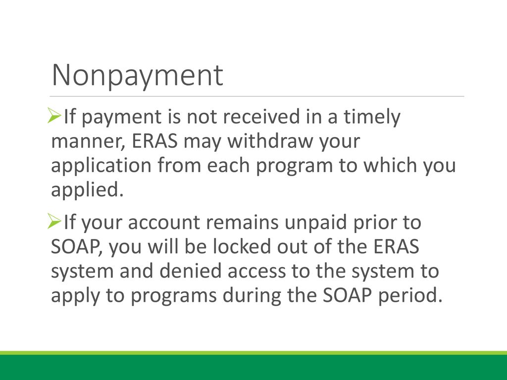 The Match Eras Residency Applications And Transitions Ppt Download