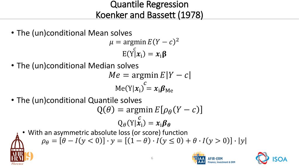 An Individual Risk Model For Premium Calculation Based On Quantile Ppt Download