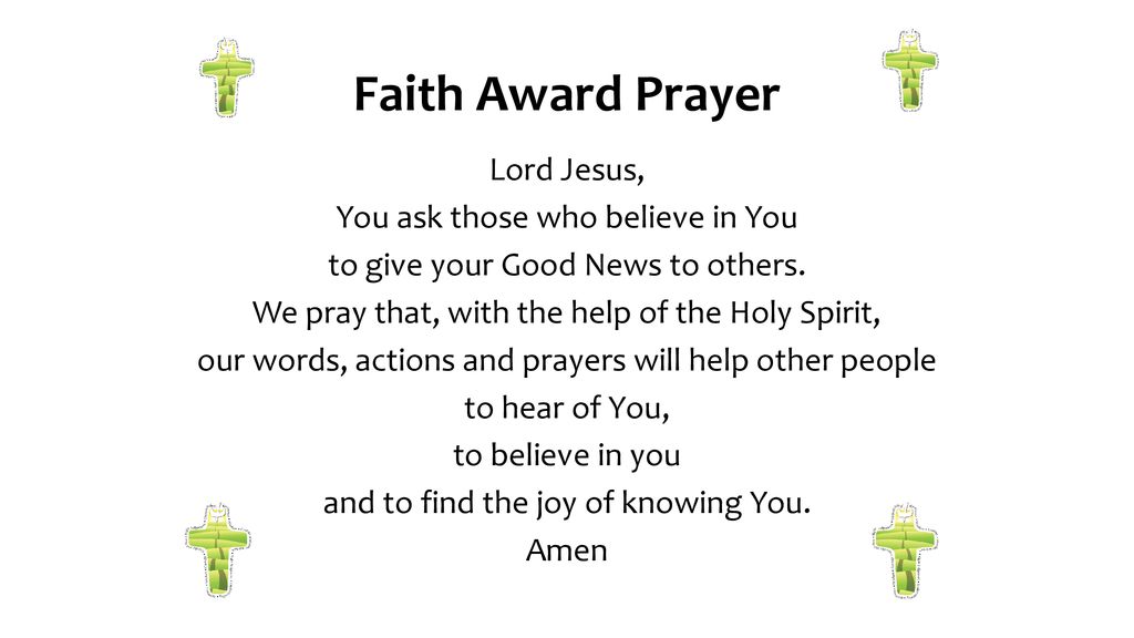 Pope Francis Faith Award - ppt download