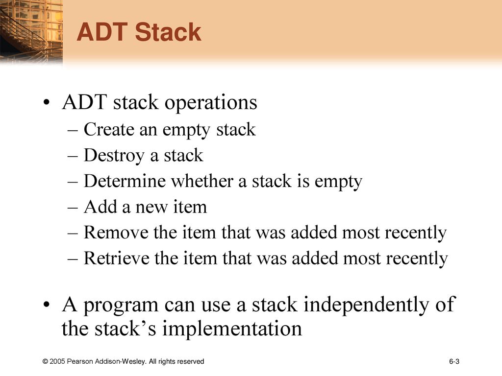 Chapters 6 and 7 Stacks. - ppt download