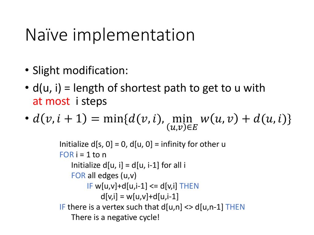 Lecture 13 Shortest Path Cont D Minimum Spanning Tree Ppt Download