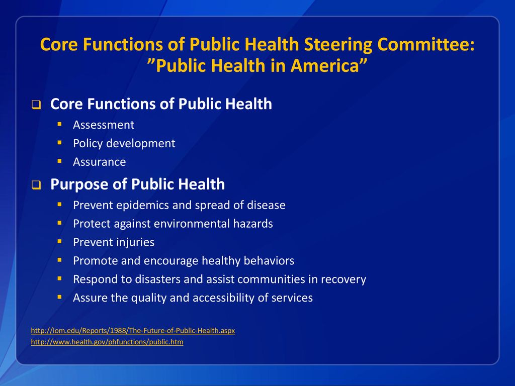 The 10 Essential Public Health Services An Overview - Ppt Download