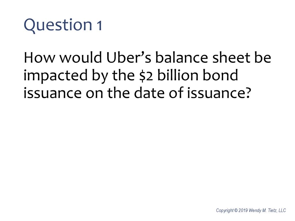 Uber issued $2 billion in bonds - ppt download