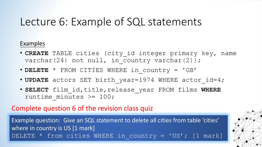 Programming with Data (PWD 2019) Revision Class - ppt download