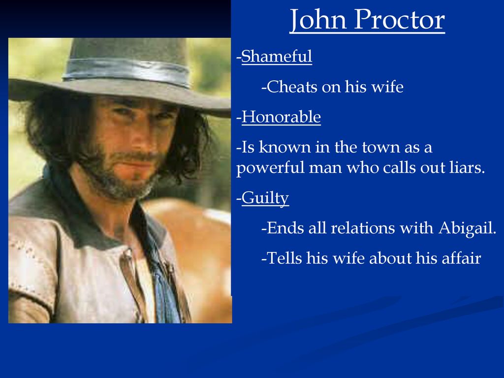 The Crucible Review Characters. ppt download