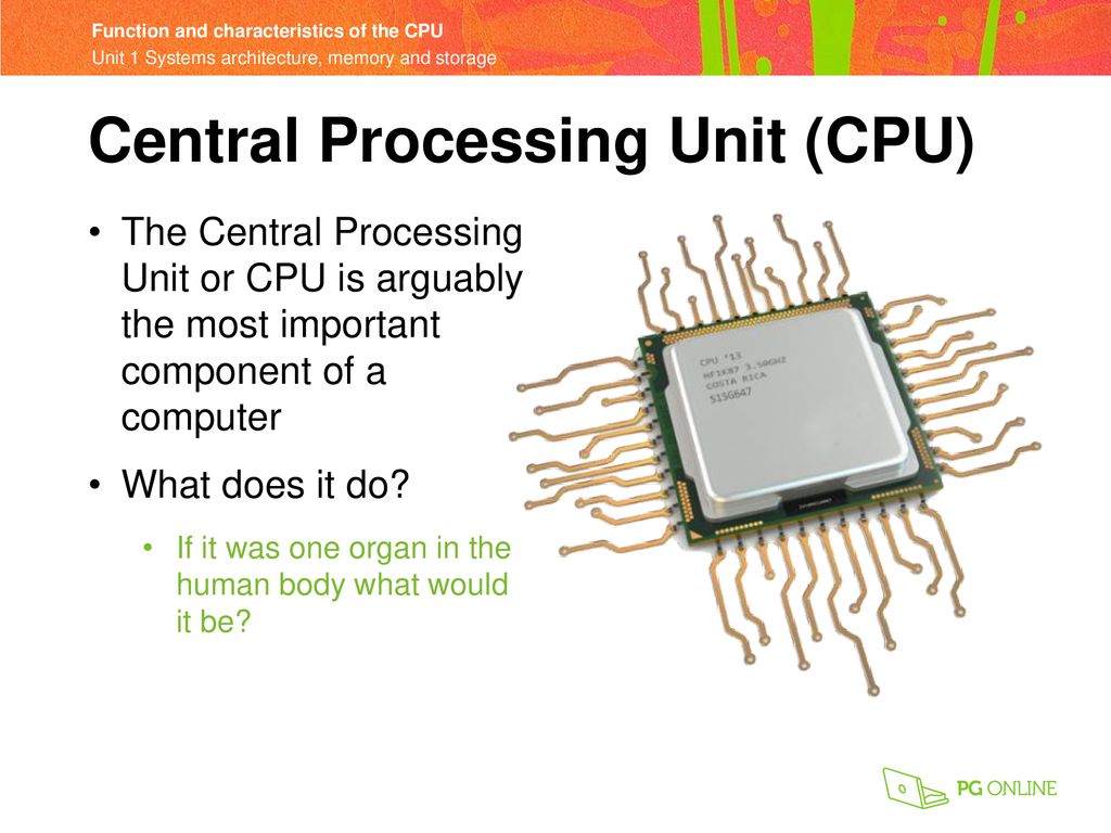 Cpu functions