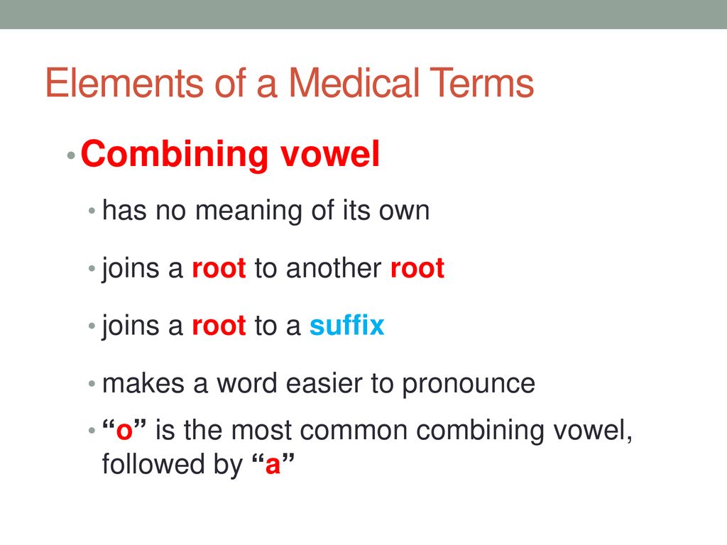 Metaphors in Medical terminology. Term h