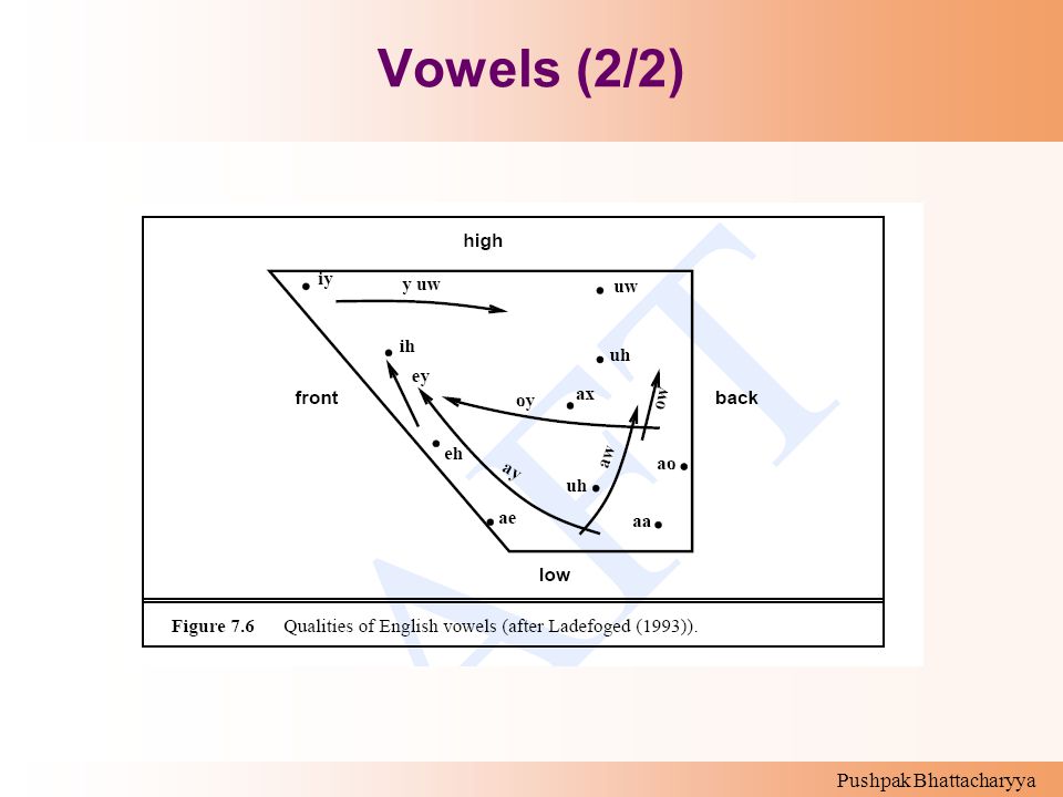 Vowels (2/2)