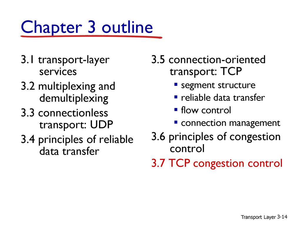 TCP сегмент. Segmented Control. Flow Control congestion.