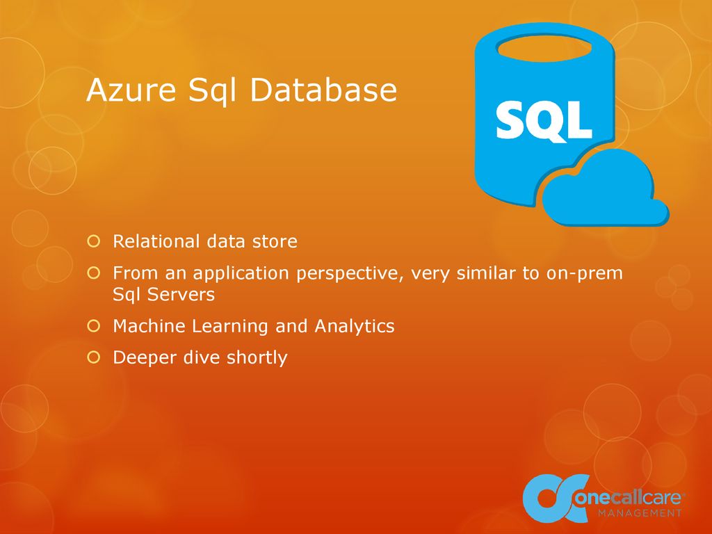 Azure Data Storage Options - ppt download