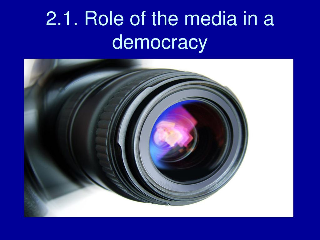 role of electronic media in society