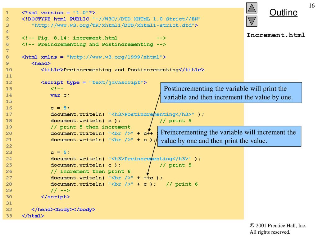 Chapter 8 - JavaScript: Control Structures I - ppt download