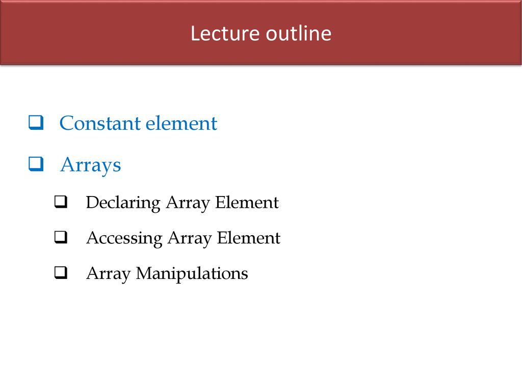 Programming Fundamental - ppt download