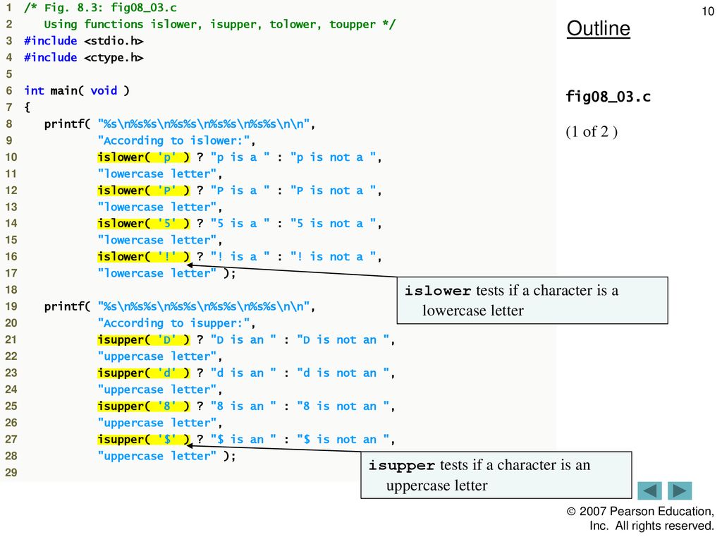 C Characters and Strings - ppt download