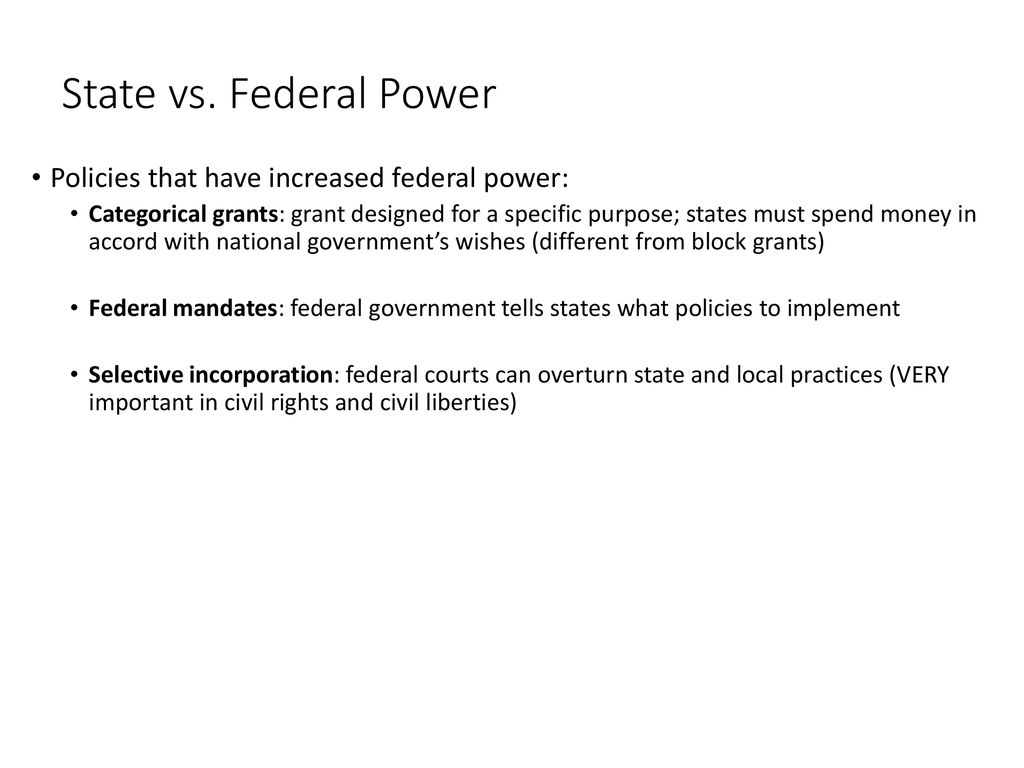 Chapter 3 Federalism ppt download